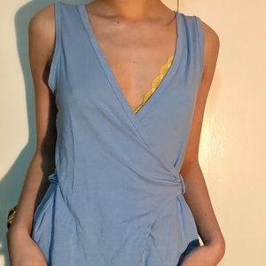 SHOP CLOSING Anthropologie Powder Blue Blouse